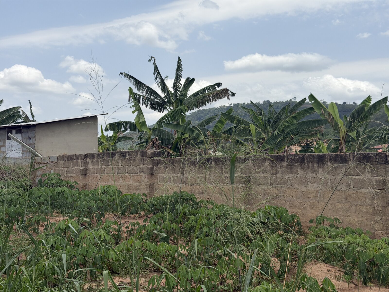 Existing home near the Kingdom Kwasi Doi site