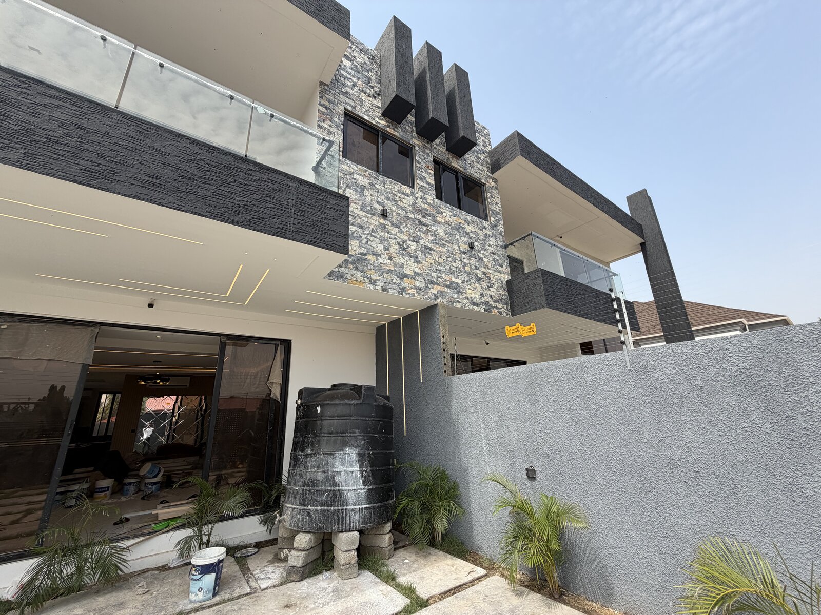 Compound and courtyard